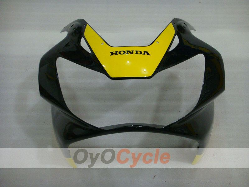 Kit de carenado de inyección para CBR900RR 929 00-01 - Amarillo, Negro - Estilo de fábrica #OYO87902716