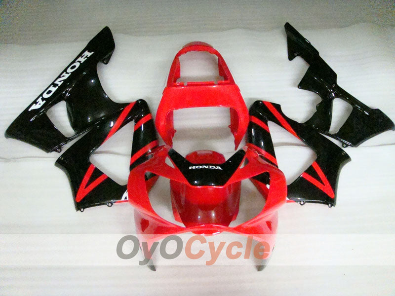 Kit de carenado por inyección para CBR900RR 929 00-01 - Rojo, Negro - Estilo de fábrica #OYO87902720