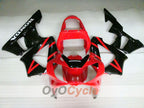 Kit de carenado por inyección para CBR900RR 929 00-01 - Rojo, Negro - Estilo de fábrica #OYO87902720