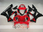 Kit de carenado por inyección para CBR900RR 929 00-01 - Rojo, Negro - Estilo de fábrica #OYO87902721