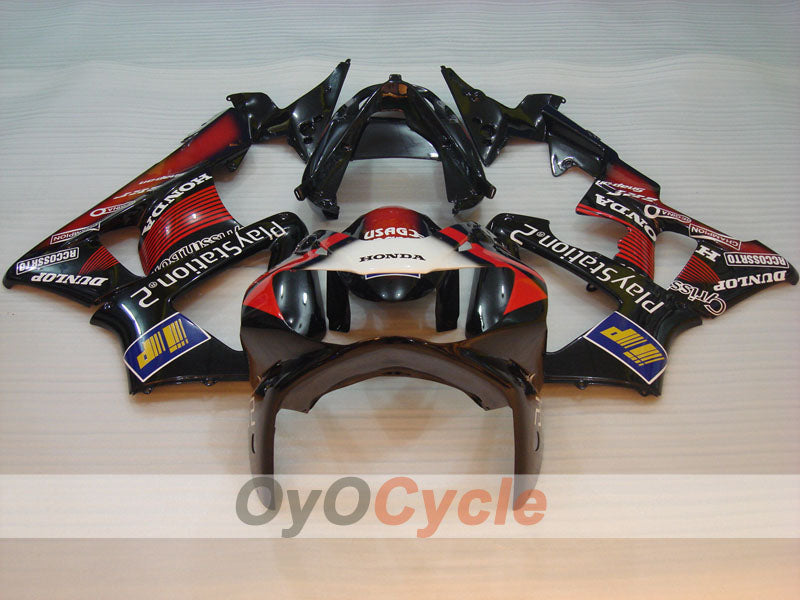 Carenado de inyección para CBR900RR 929 00-01 - Rojo, Negro - DUNLOP, Play Station #OYO87902723 Imagen secundaria del producto