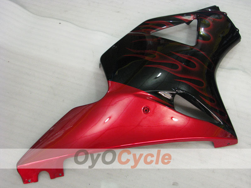 Carenado de inyección para CBR900RR 954 02-03 - Rojo, Negro - Llama #OYO87902731