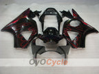 Carenado de inyección para CBR900RR 954 02-03 - Rojo, Negro - Llama #OYO87902731