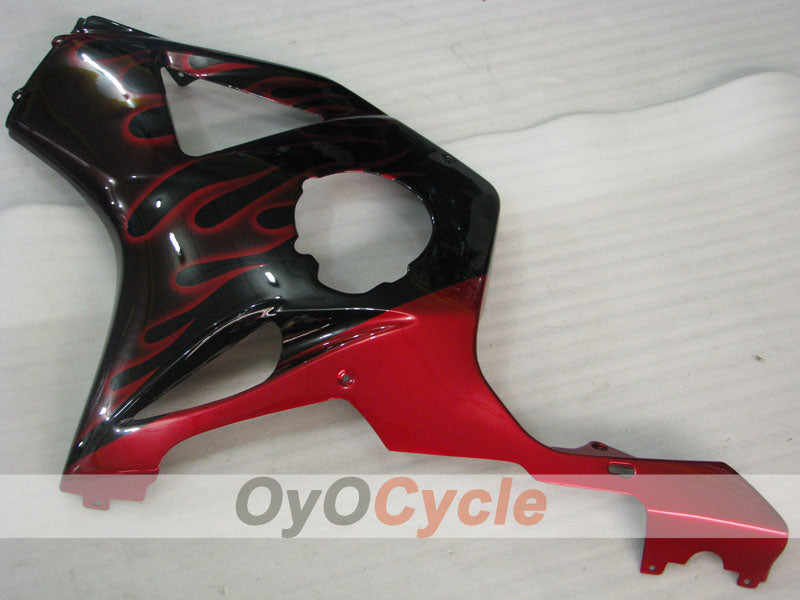 Carenado de inyección para CBR900RR 954 02-03 - Rojo, Negro - Llama #OYO87902731