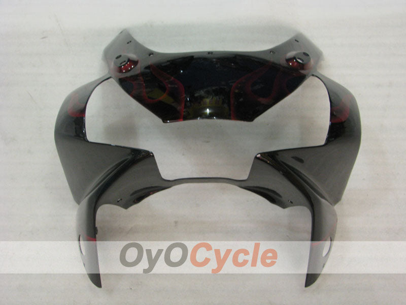Carenado de inyección para CBR900RR 954 02-03 - Rojo, Negro - Llama #OYO87902731