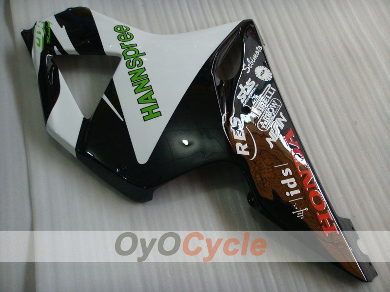 Carenado por inyección para CBR900RR 954 02-03 - Blanco, Negro - HANN Spree #OYO87902733