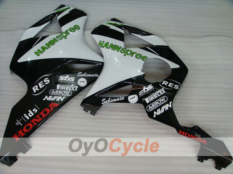 Carenado por inyección para CBR900RR 954 02-03 - Blanco, Negro - HANN Spree #OYO87902733