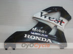 Kit de carenado de inyección para CBR900RR 929 00-01 - Blanco, Negro - Oeste #OYO87902740