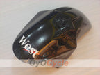 Kit de carenado de inyección para CBR900RR 929 00-01 - Blanco, Negro - Oeste #OYO87902740
