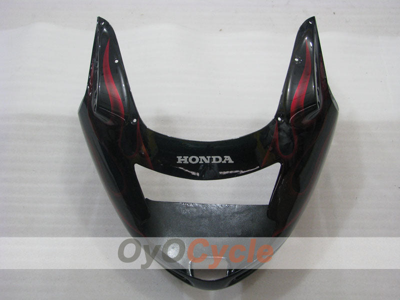 Kit de carenado por inyección para CBR1100XX 96-07 - Rojo, Negro - Llama #OYO87902796