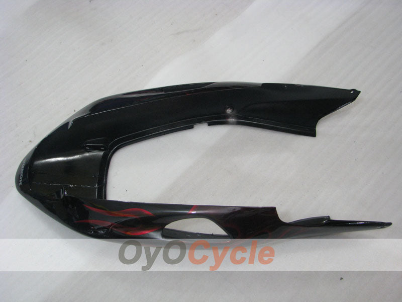 Kit de carenado por inyección para CBR1100XX 96-07 - Rojo, Negro - Llama #OYO87902796