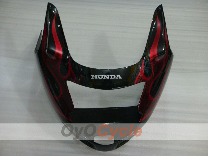 Kit de carenado por inyección para CBR1100XX 96-07 - Rojo, Negro - Llama #OYO87902798