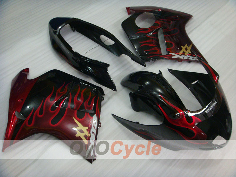 Kit de carenado por inyección para CBR1100XX 96-07 - Rojo, Negro - Llama #OYO87902798 Imagen principal del producto
