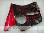 Kit de carenado por inyección para CBR1100XX 96-07 - Rojo, Negro - Llama #OYO87902798