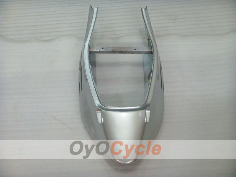 Kit de carenado por inyección para CBR1100XX 96-07 - Negro, Plata - Llama #OYO87902801