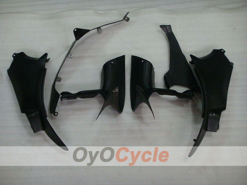 Kit de carenado por inyección para CBR1100XX 96-07 - Negro, Plata - Llama #OYO87902801