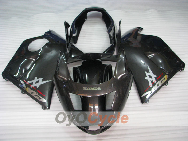 Kit de carenado por inyección para CBR1100XX 96-07 - Negro - Estilo de fábrica #OYO87902811