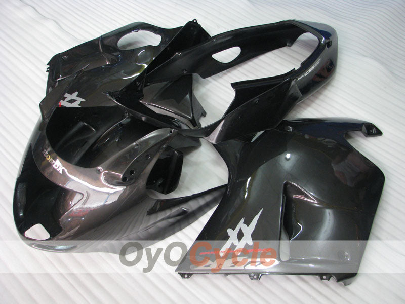Kit de carenado por inyección para CBR1100XX 96-07 - Negro - Estilo de fábrica #OYO87902811