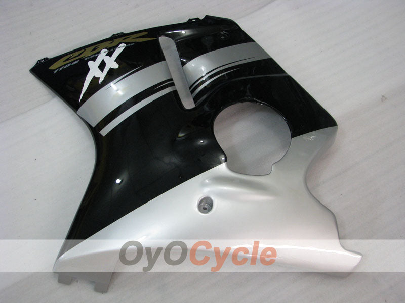 Carenado de inyección para CBR1100XX 96-07 - Negro, Plata - Estilo de fábrica #OYO87902813