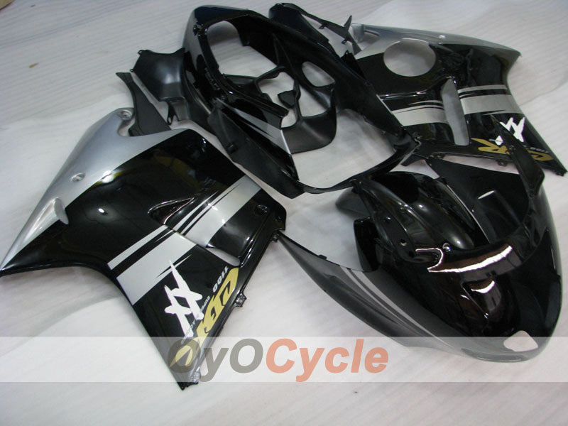 Carenado de inyección para CBR1100XX 96-07 - Negro, Plata - Estilo de fábrica #OYO87902813 Imagen secundaria del producto