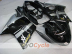 Carenado de inyección para CBR1100XX 96-07 - Negro, Plata - Estilo de fábrica #OYO87902813