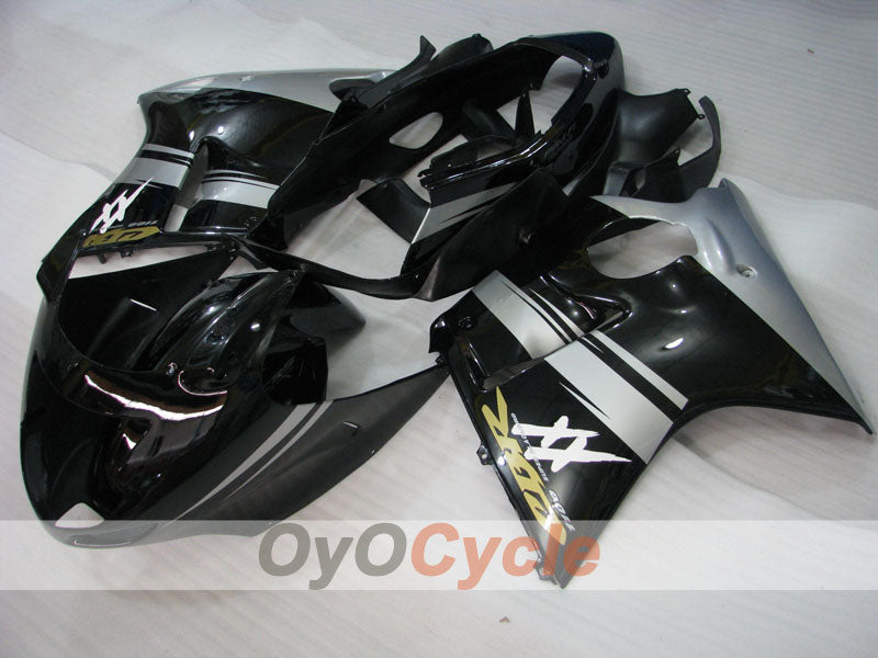 Carenado de inyección para CBR1100XX 96-07 - Negro, Plata - Estilo de fábrica #OYO87902813 Imagen principal del producto