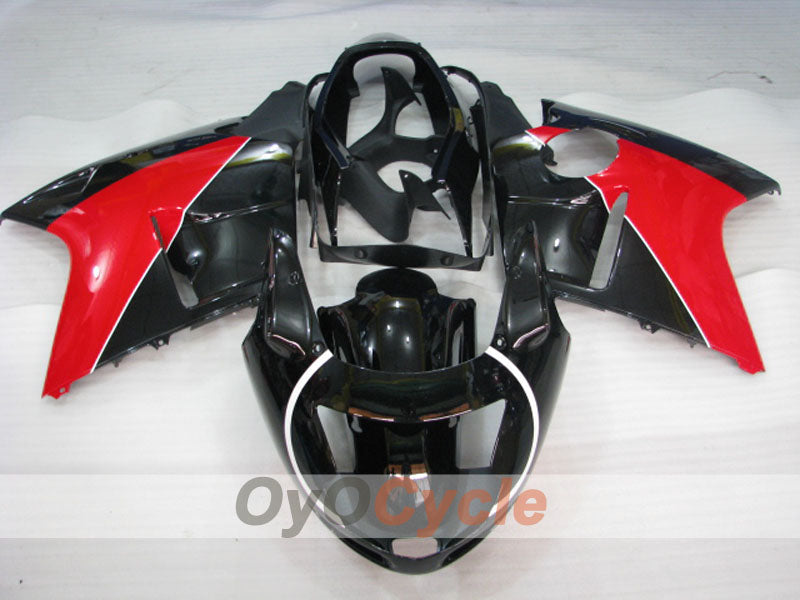 Kit de carenado por inyección para CBR1100XX 96-07 - Rojo, Negro - Estilo de fábrica #OYO87902814