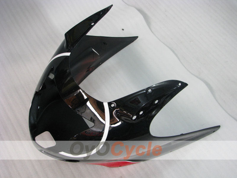 Kit de carenado por inyección para CBR1100XX 96-07 - Rojo, Negro - Estilo de fábrica #OYO87902814