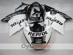 Kit de carenado por inyección para CBR1100XX 96-07 - Blanco, Negro - Repsol #OYO87902817