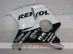 Kit de carenado por inyección para CBR1100XX 96-07 - Blanco, Negro - Repsol #OYO87902817