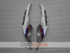 Carenado de inyección para GSX R1000 09-16 - Azul, Blanco - Estilo de fábrica #OYO87902875