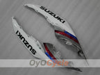 Carenado de inyección para GSX R1000 09-16 - Azul, Blanco - Estilo de fábrica #OYO87902875