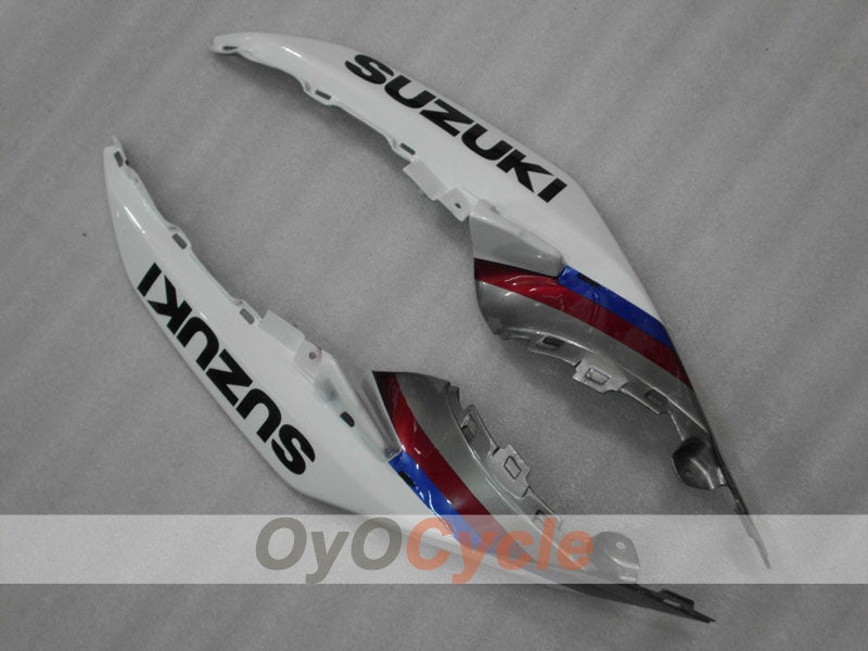 Carenado de inyección para GSX R1000 09-16 - Azul, Blanco - Estilo de fábrica #OYO87902875