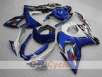 Carenado de inyección para GSX R1000 09-16 - Azul, Blanco - Estilo de fábrica #OYO87902875