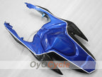Carenado de inyección para GSX R1000 09-16 - Azul, Blanco - Estilo de fábrica #OYO87902875