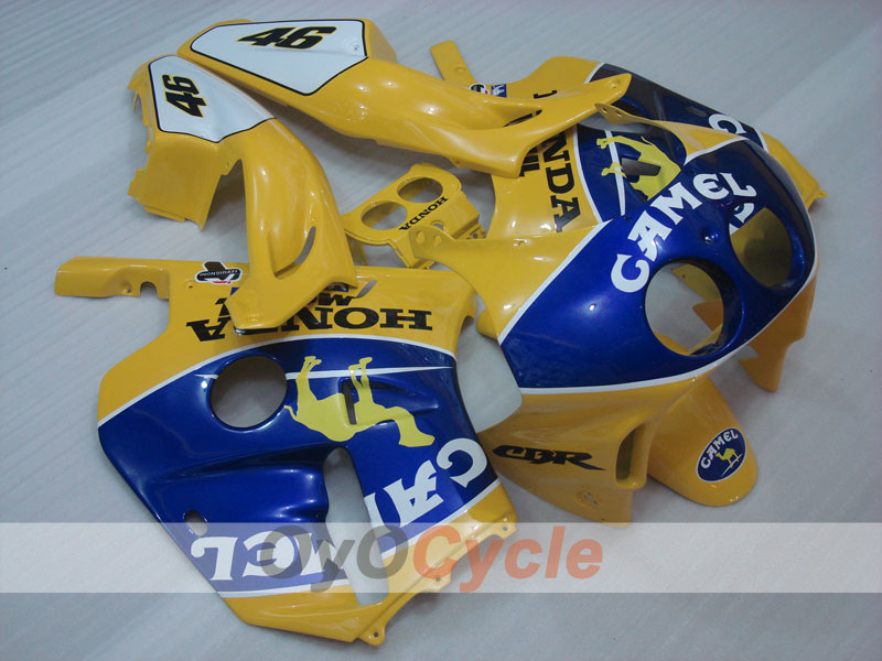 Kit de carenado por inyección para CBR250RR 90-94 - Amarillo, Azul - Camel #OYO87902908