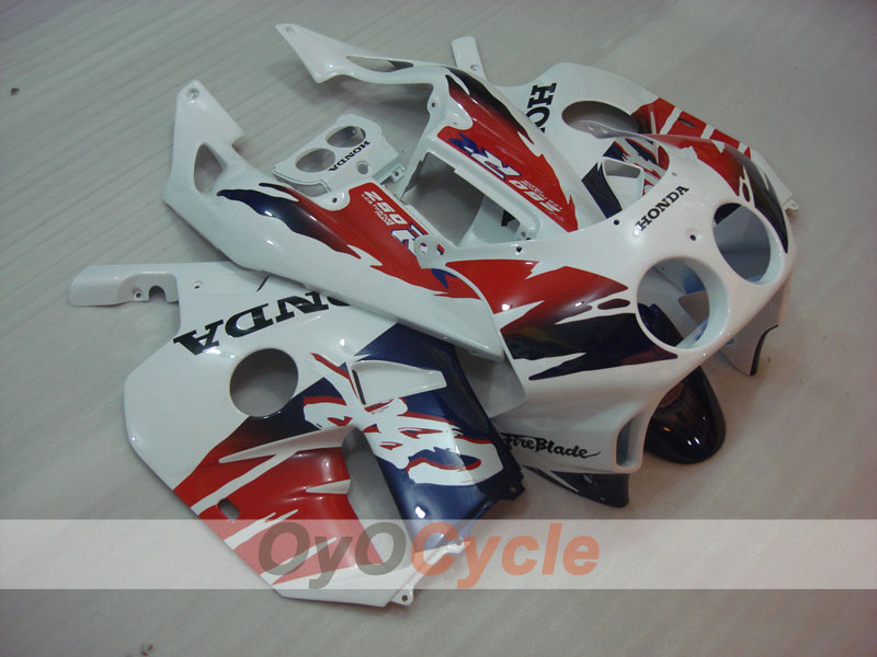 Carenado inyectado para CBR250RR 90-94 - Rojo, Blanco - Fireblade #OYO87902938