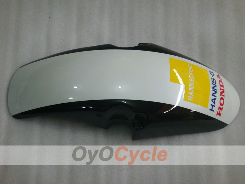 Kit de carenado por inyección para CBR250RR 90-94 - Blanco, Negro - HANN Spree #OYO87902952