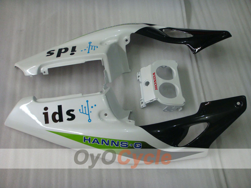 Kit de carenado por inyección para CBR250RR 90-94 - Blanco, Negro - HANN Spree #OYO87902952