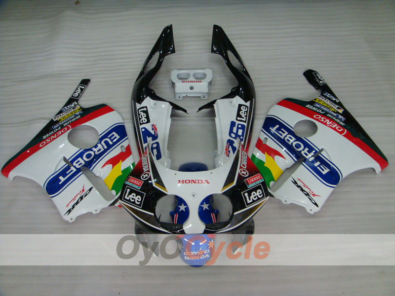 Kit de carenado por inyección para 90-94 CBR250RR - Rojo, Blanco - Lee #OYO87902954 Imagen principal del producto