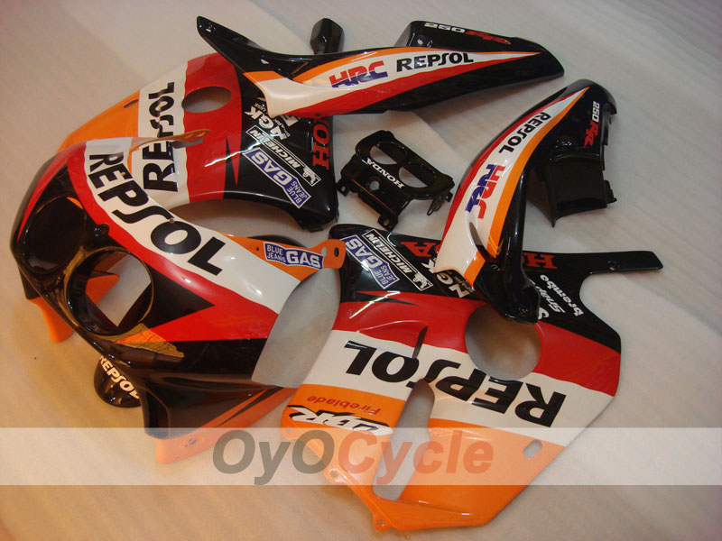 Kit de carenado por inyección para CBR250RR 90-94 - Rojo, Naranja - Repsol #OYO87902968 Imagen secundaria del producto