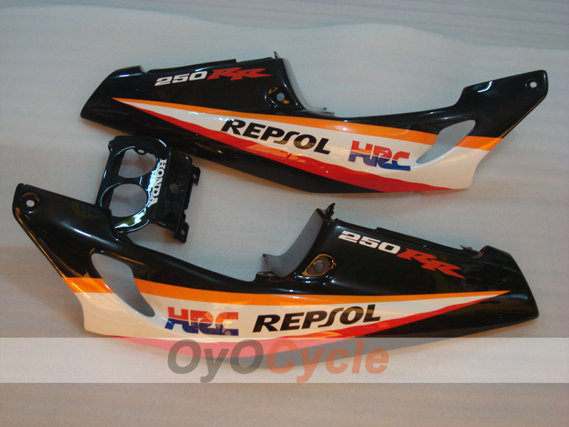 Kit de carenado por inyección para CBR250RR 90-94 - Rojo, Naranja - Repsol #OYO87902968