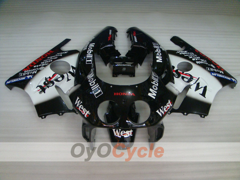 Carenado de inyección para CBR250RR 90-94 - Blanco, Negro - West #OYO87902973 Imagen principal del producto
