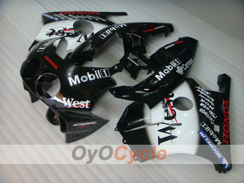 Carenado de inyección para CBR250RR 90-94 - Blanco, Negro - West #OYO87902973