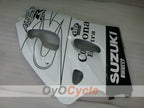 Kit de carenado para Suzuki GSXR600 97-00 - Blanco, Negro - Corona, MOTUL #OYO87902976