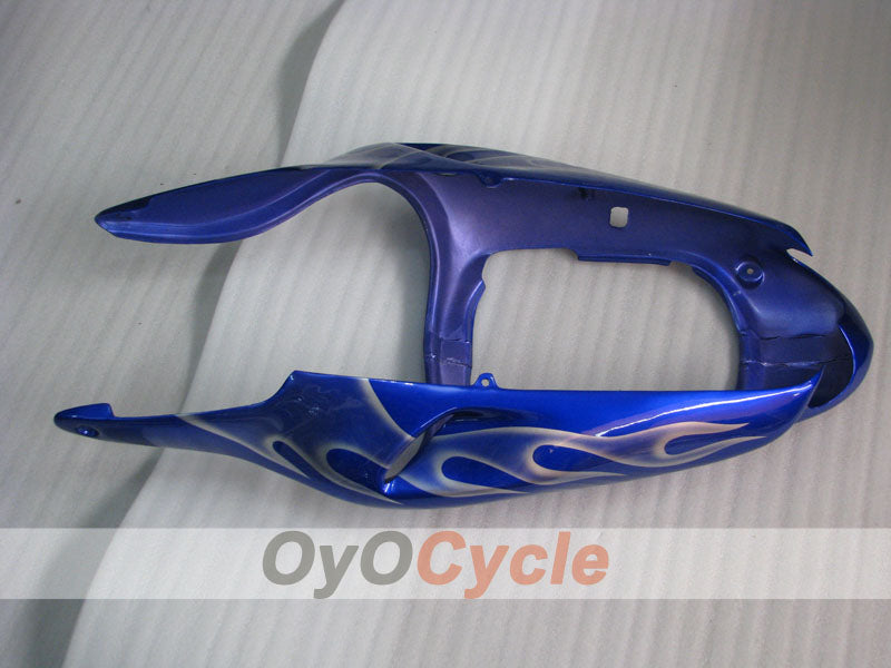 Kit de carenado para NINJA ZX-9R 98-99 - Azul, Plata - Llama #OYO87903007