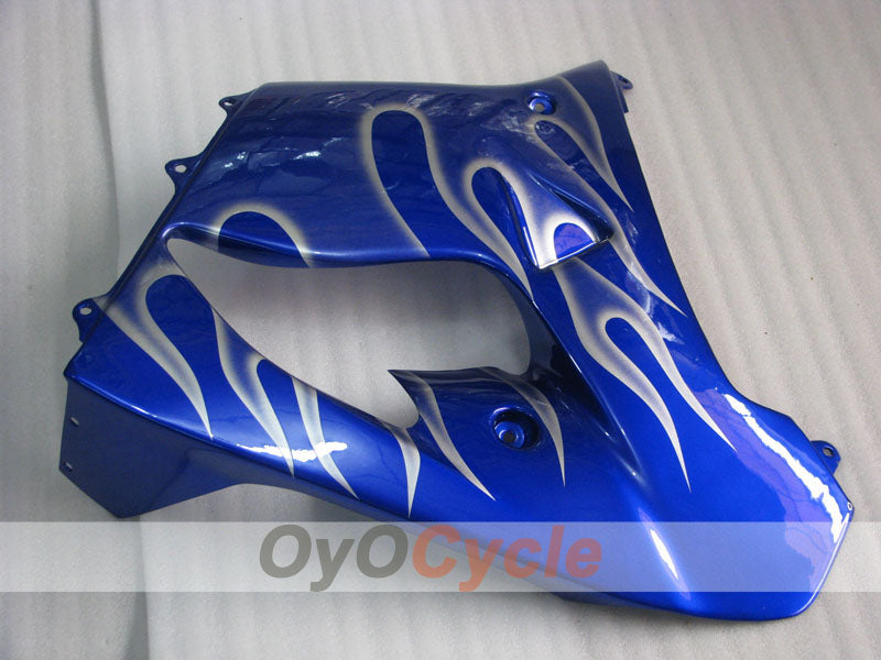 Kit de carenado para NINJA ZX-9R 98-99 - Azul, Plata - Llama #OYO87903007