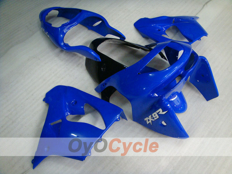 Kit de carenado para NINJA ZX-9R 98-99 - Azul, Negro - Estilo de fábrica #OYO87903019