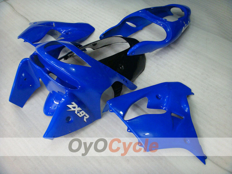 Kit de carenado para NINJA ZX-9R 98-99 - Azul, Negro - Estilo de fábrica #OYO87903019