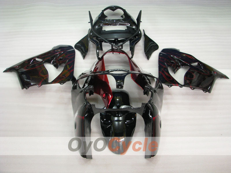 Kit de carenado para NINJA ZX-9R 00-01 - Rojo, Negro - Llama #OYO87903027 Imagen secundaria del producto